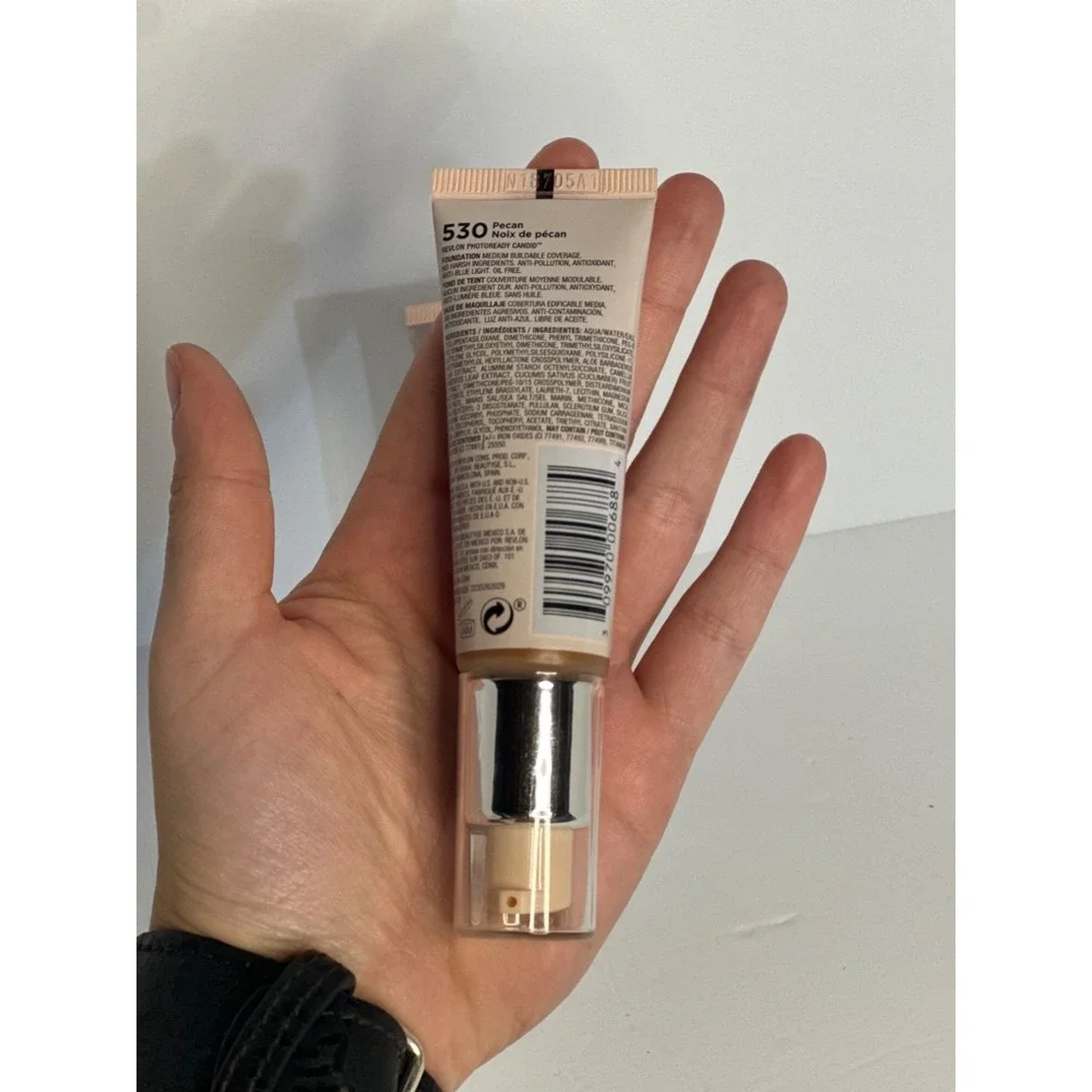 Revlon PhotoReady‎ Candid Foundation 530 Pecan – 0.75 fl oz (2 Pack)